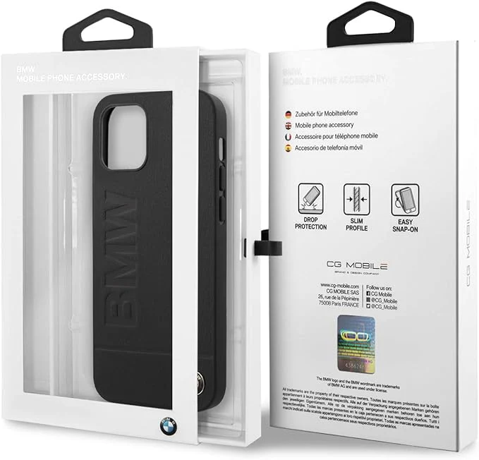 BMW LuxeShield: Premium iPhone Leather Case - Image 7