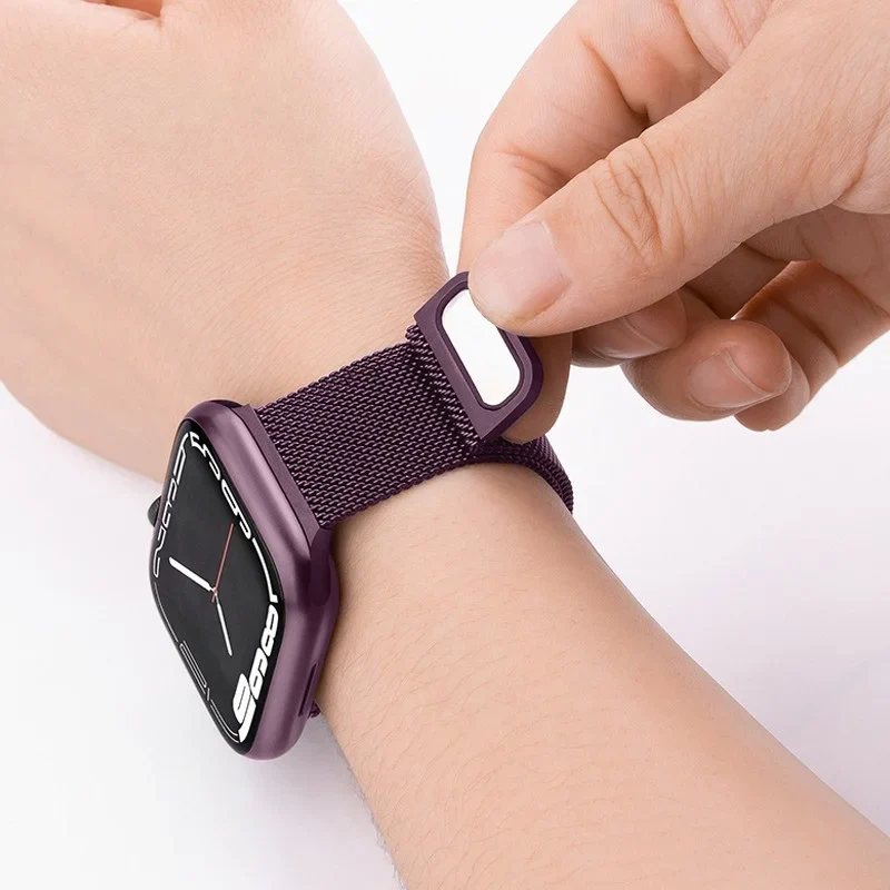 HOCO iWatch WA03 Simple beauty series milanese steel strap(38/40/41/42/44/45/49mm) - Image 9