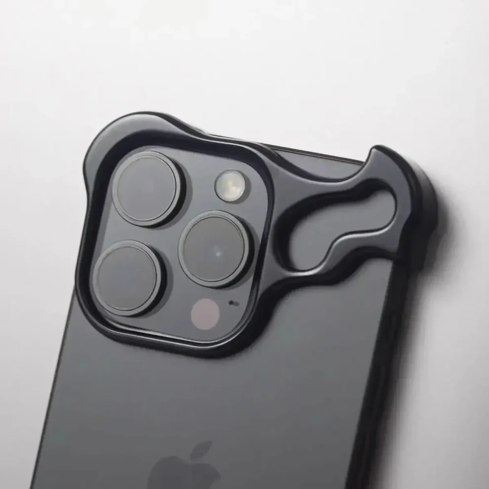 Luxury Aluminum Borderless Bumper Case with Camera Rings - Image 16