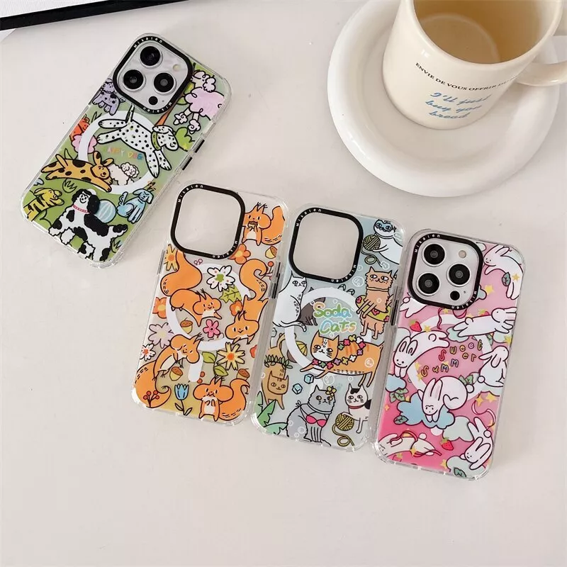 Mikalen Cute Animal Bayer TPU Material shockproof Magnetic Case for iPhone 15 Series - Image 13