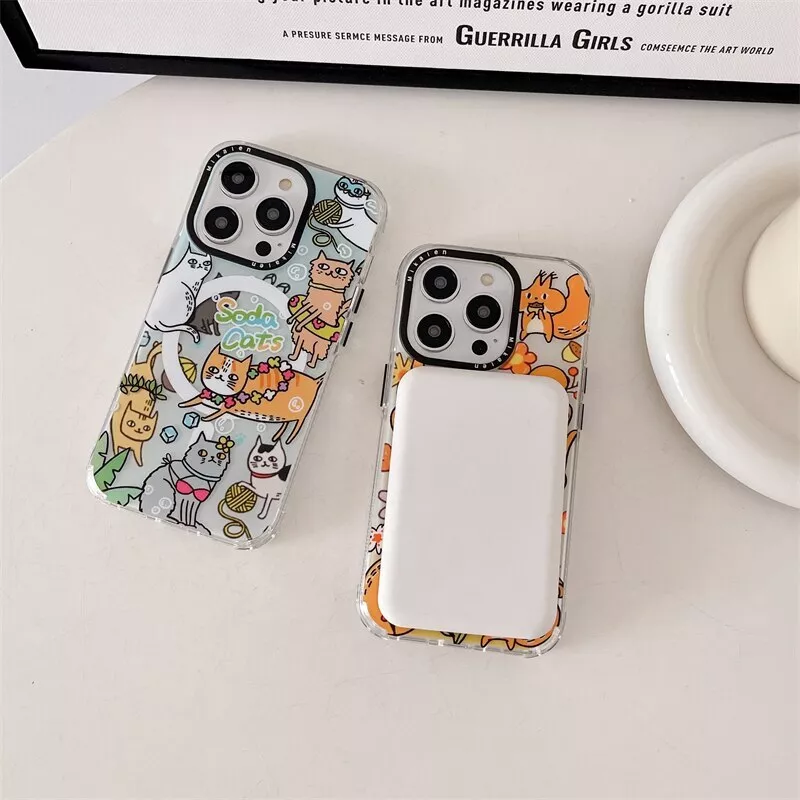 Mikalen Cute Animal Bayer TPU Material shockproof Magnetic Case for iPhone 15 Series - Image 18