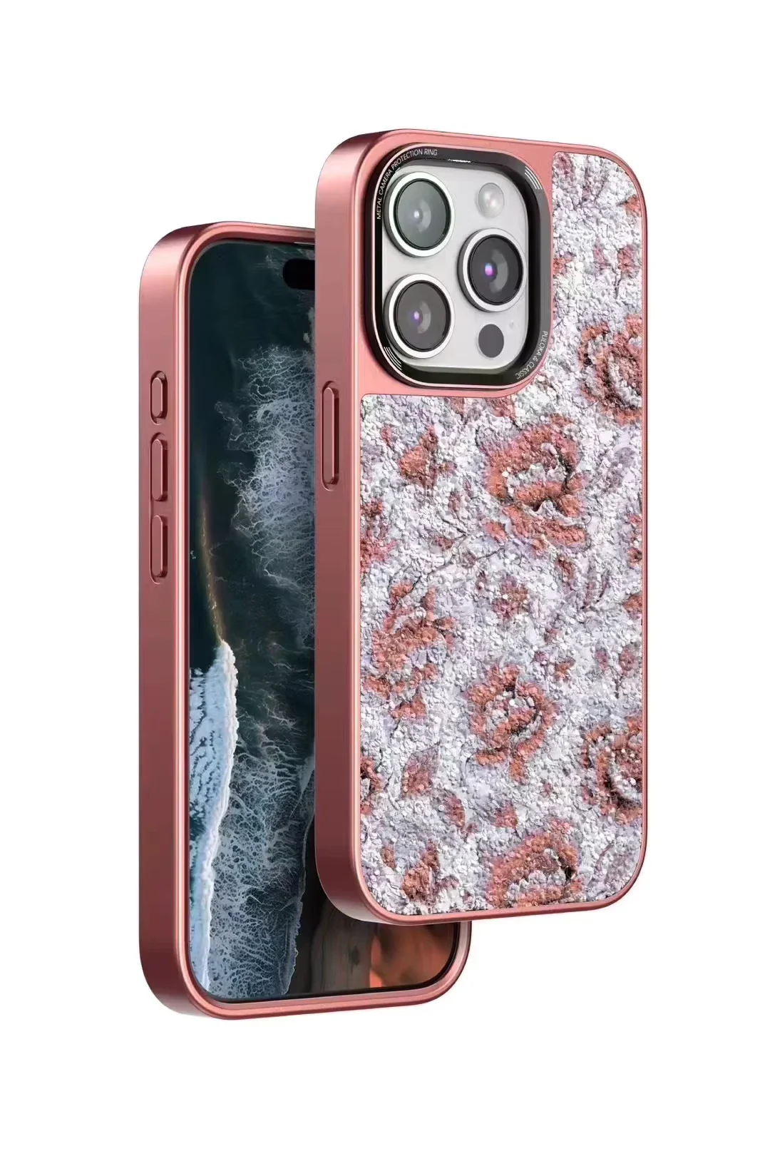 Porcelain Pattern Microfiber Phone Case-PULOKA - Image 4