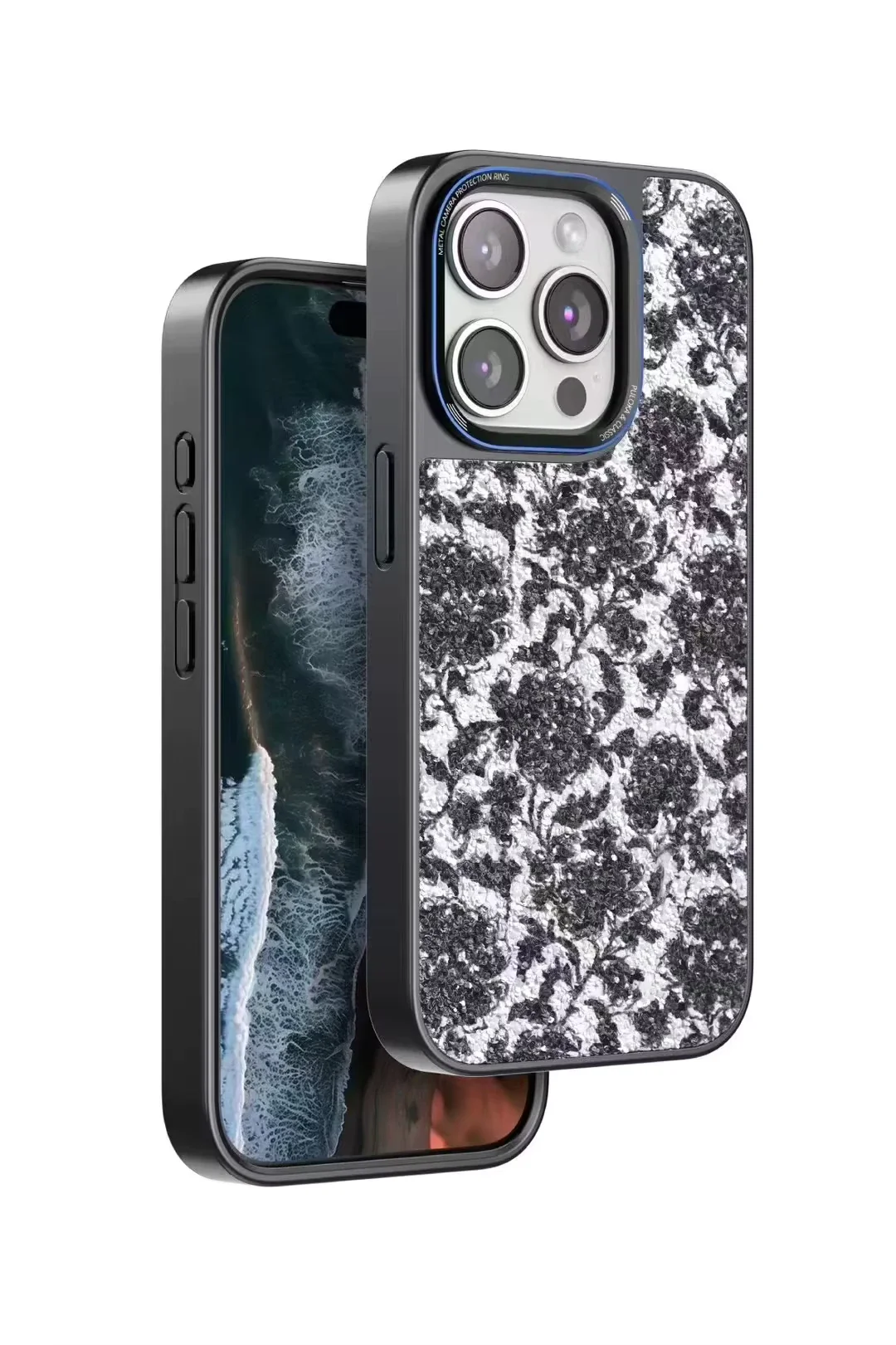 Porcelain Pattern Microfiber Phone Case-PULOKA - Image 6
