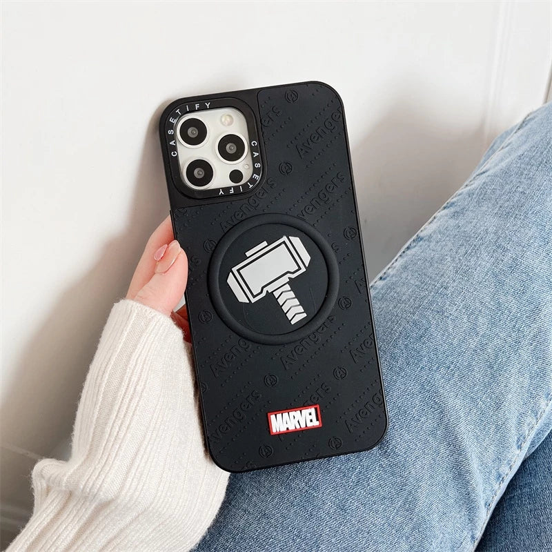 Premium 3D Carved Shockproof Silicone Phone Case – iPhone 11 12 13 14 15 | Durable Protective Cover - Image 14