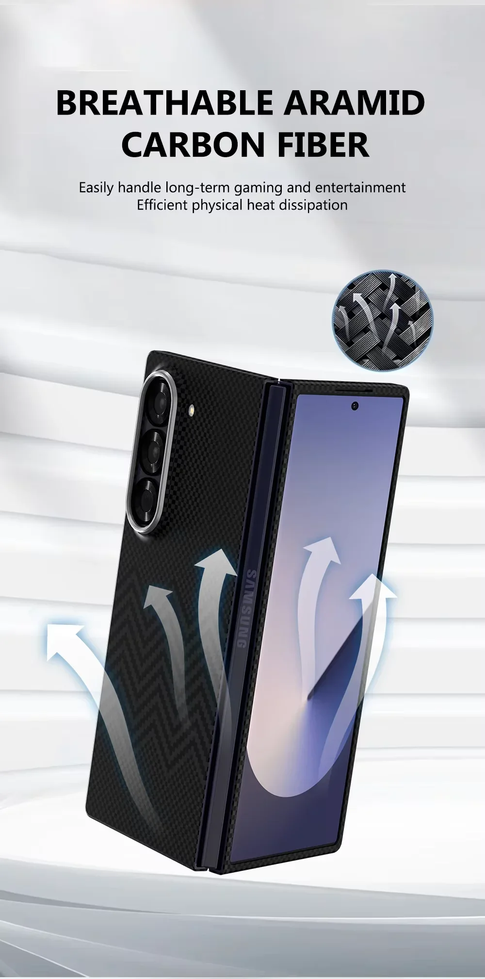 SLIVA Black M Wave 100% Original Carbon Case - Image 3