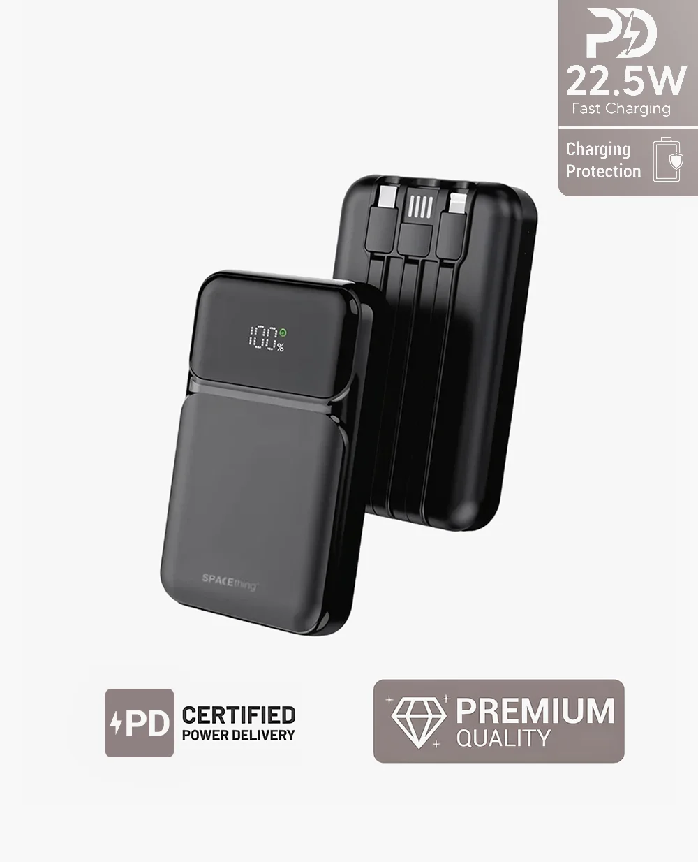 SPACEthing PD 22.5 3in1 Integrated Power Bank - Image 8