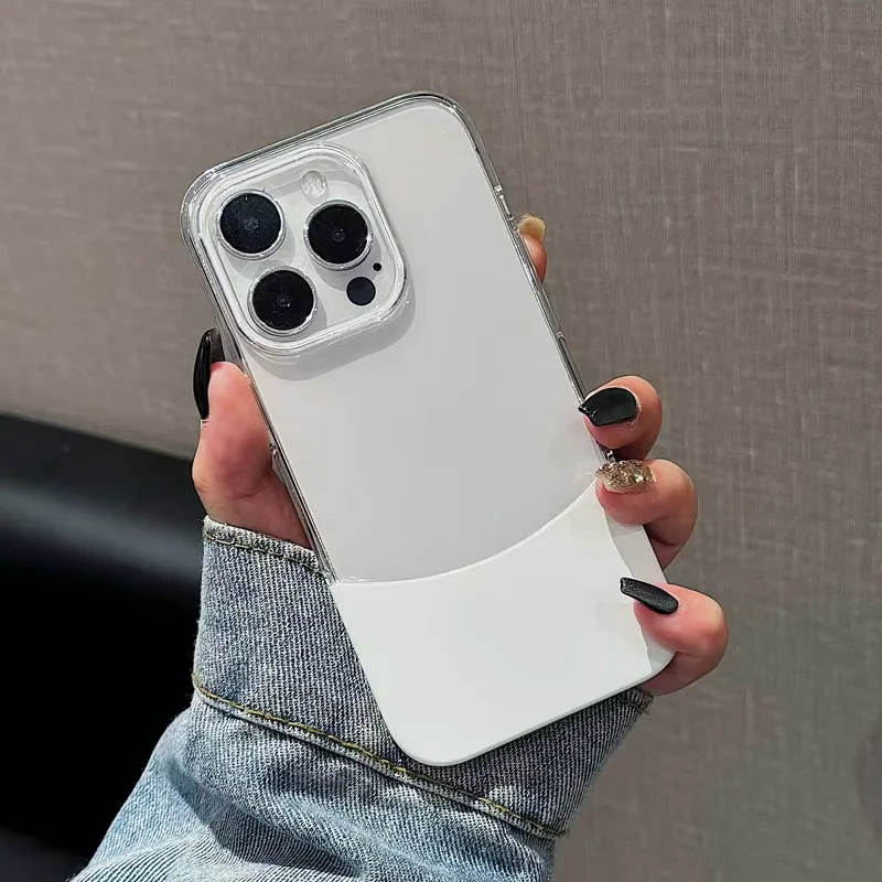Split Transparent Premium iPhone Case - Image 3