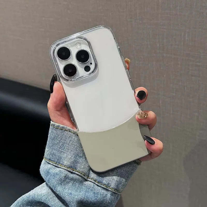 Split Transparent Premium iPhone Case - Image 7