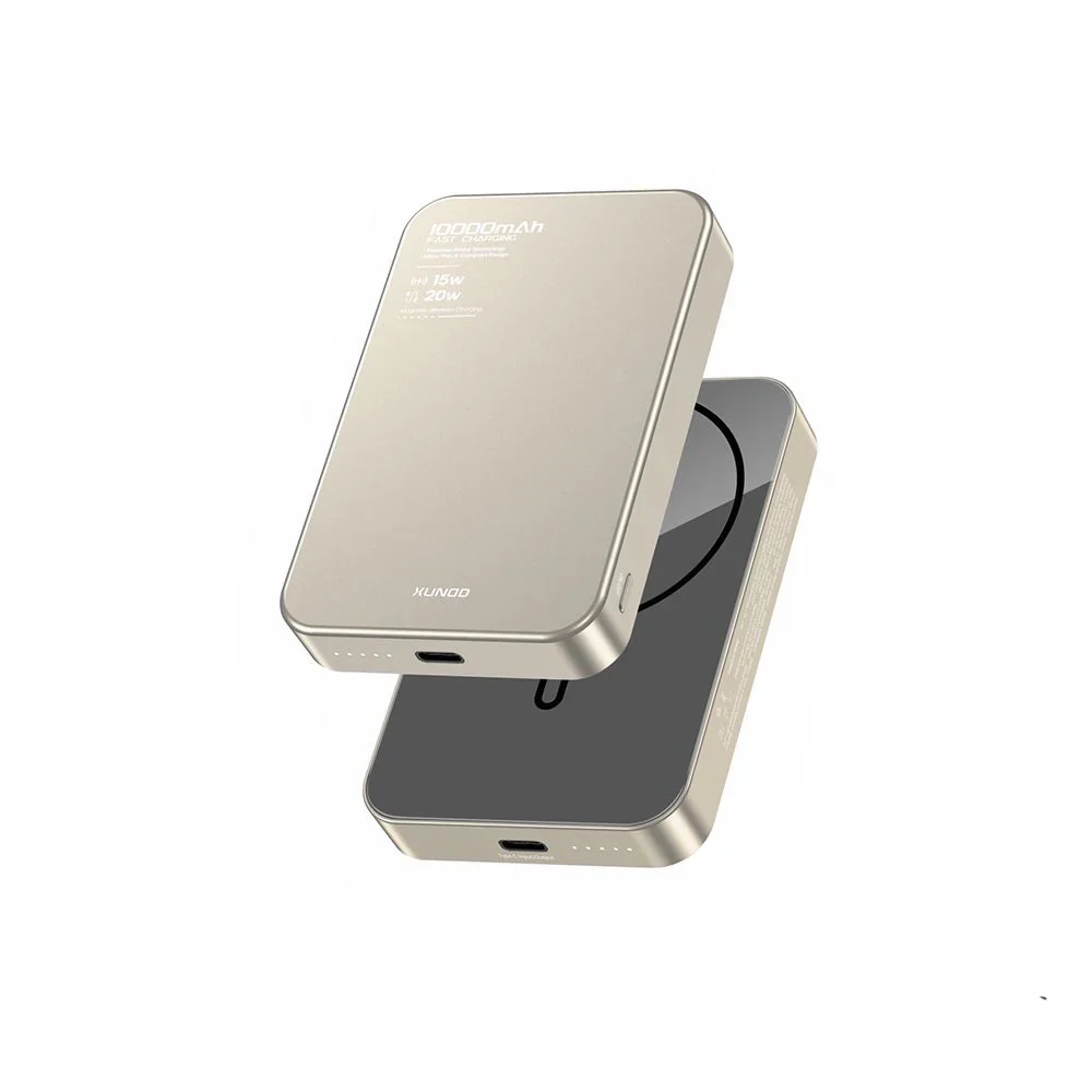 XUNDD 10000mAh Metal Magsafe Wireless Powerbank - Image 4